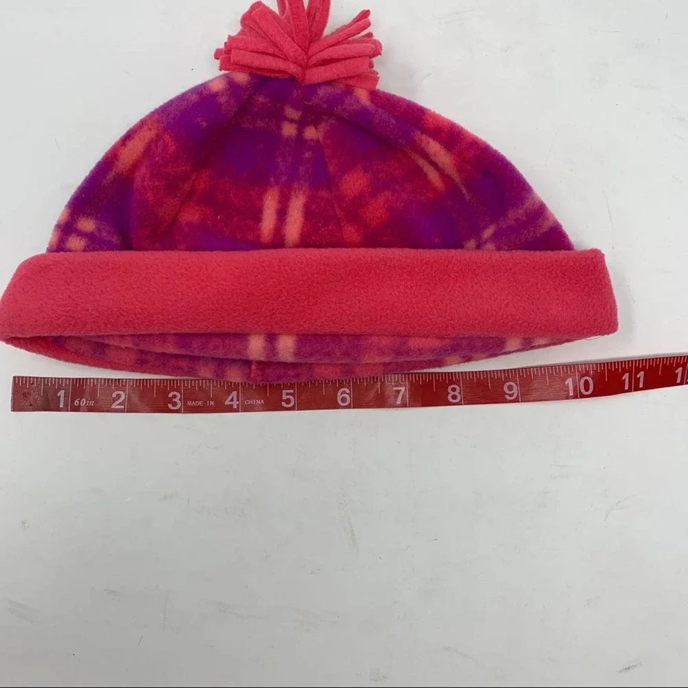 Columbia pink fleece winter‎ hat